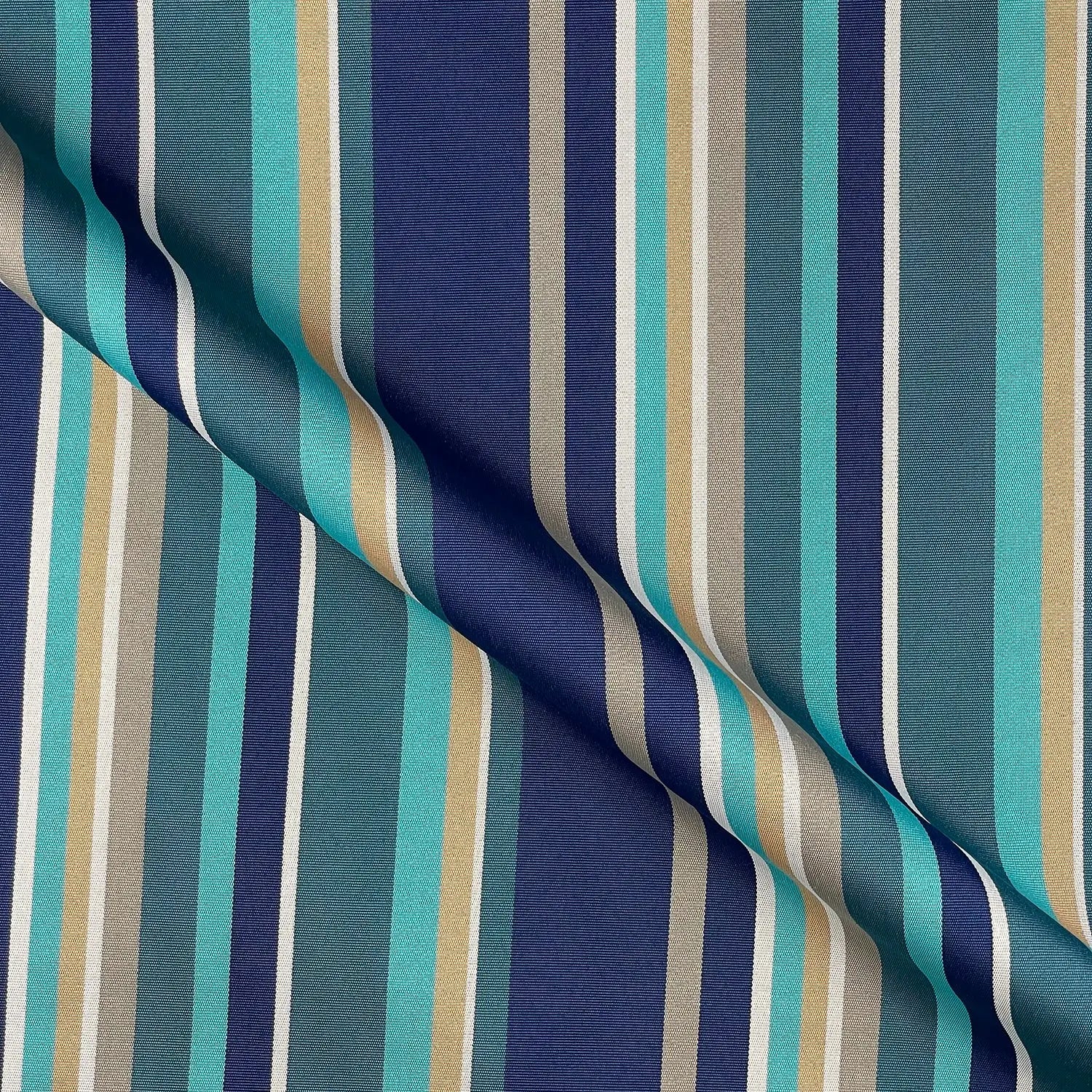 Striped Outdoor Waterproof Fabric | Water Repellent UV Resistant PU Coated 59