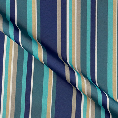 Striped Outdoor Waterproof Fabric | Water Repellent UV Resistant PU Coated 59" (150cm) Wide 270gsm – Sold by the Meter