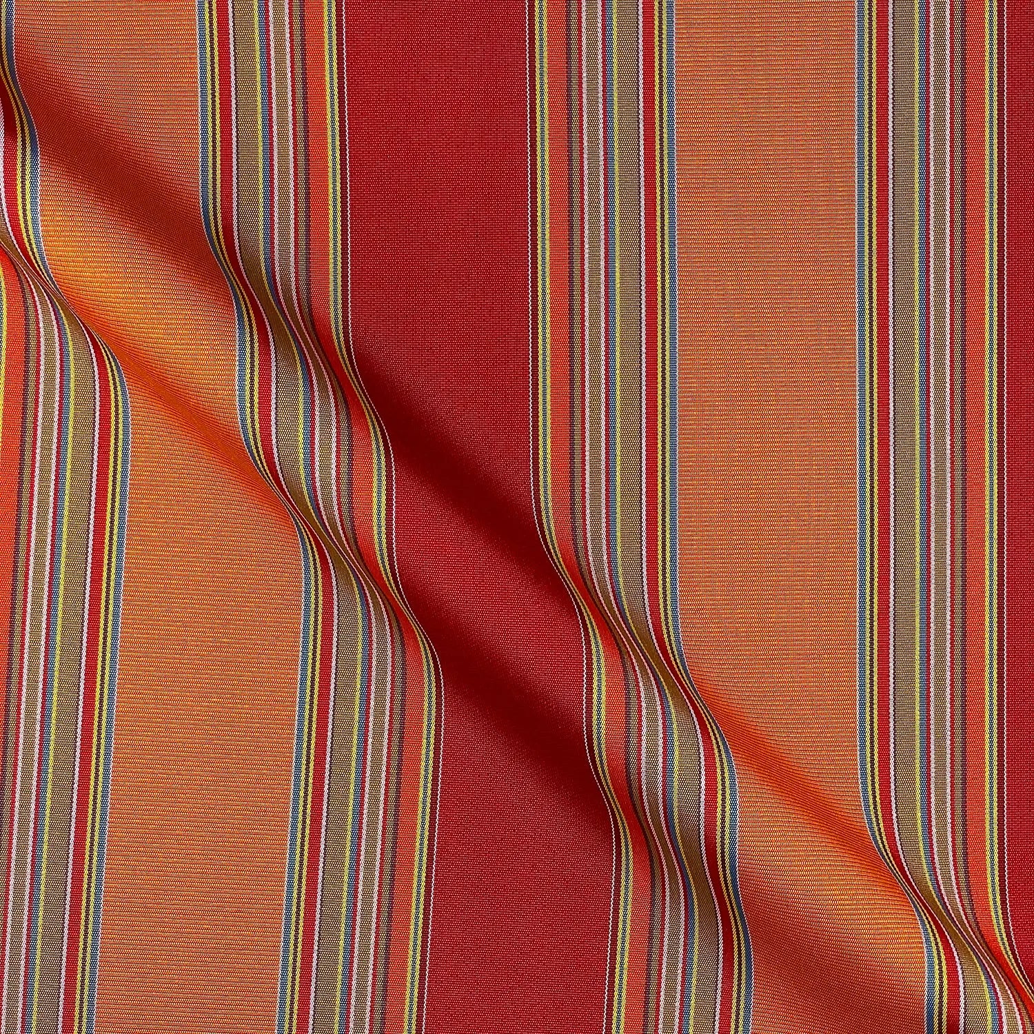 Striped Outdoor Waterproof Fabric | Water Repellent UV Resistant PU Coated 59