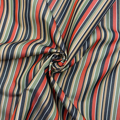 Striped Outdoor Waterproof Fabric | Water Repellent UV Resistant PU Coated 59" (150cm) Wide 270gsm – Sold by the Meter