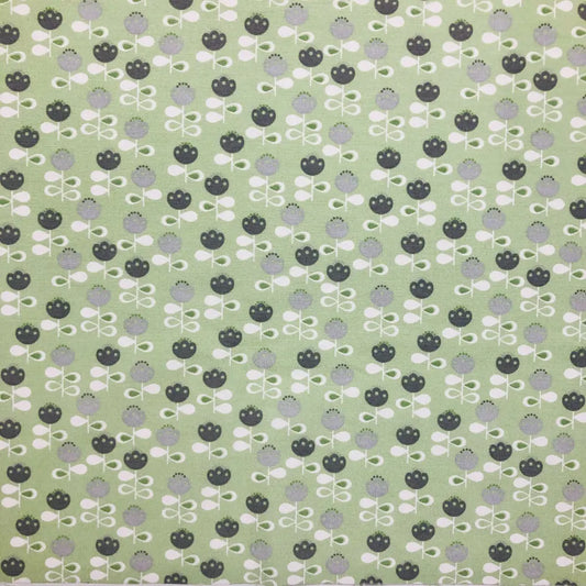 Scandi Flowers Green (CPA024)