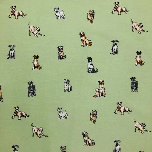 Shabby Dogs Green (CPA034)