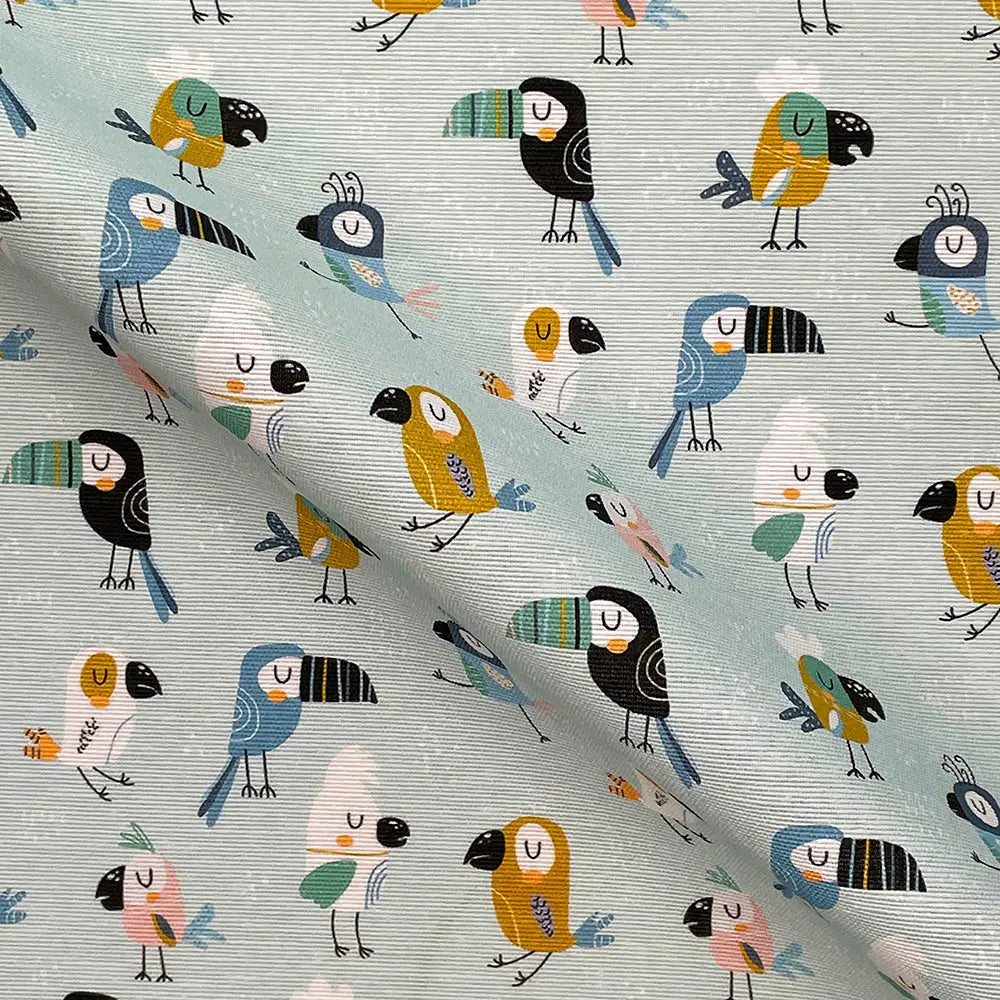 Cotton Rich Popart Panama Canvas Fabric | Digitally Printed Craft & Home Fabric 55" (140cm) Wide – Sold by the Meter
