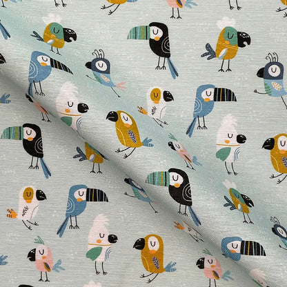 Cotton Rich Popart Panama Canvas Fabric | Digitally Printed Craft & Home Fabric 55" (140cm) Wide – Sold by the Meter