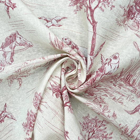 Country Toile Red (CPA086)