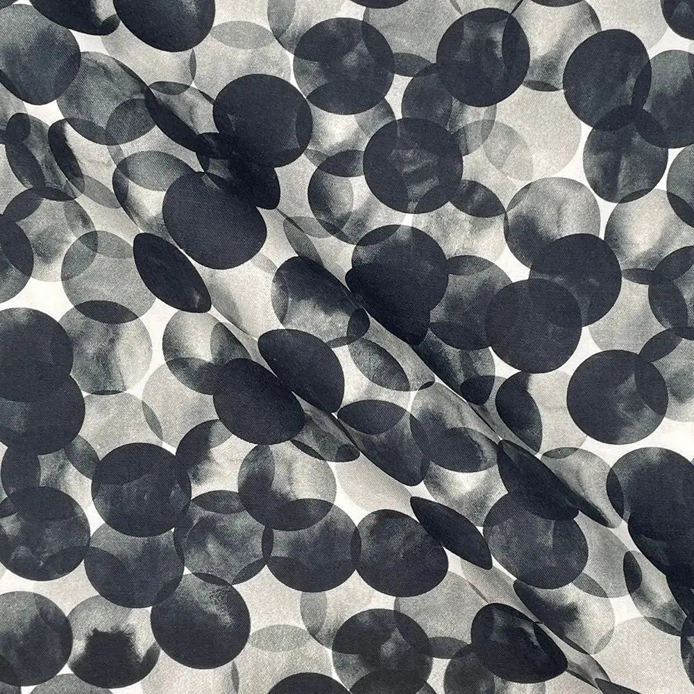 Bokeh Dot Digital Printed 100% Cotton Poplin Fabric | Lightweight OEKO-TEX® Standard 100 125gsm 45" (115cm) Wide – Sold by the Meter