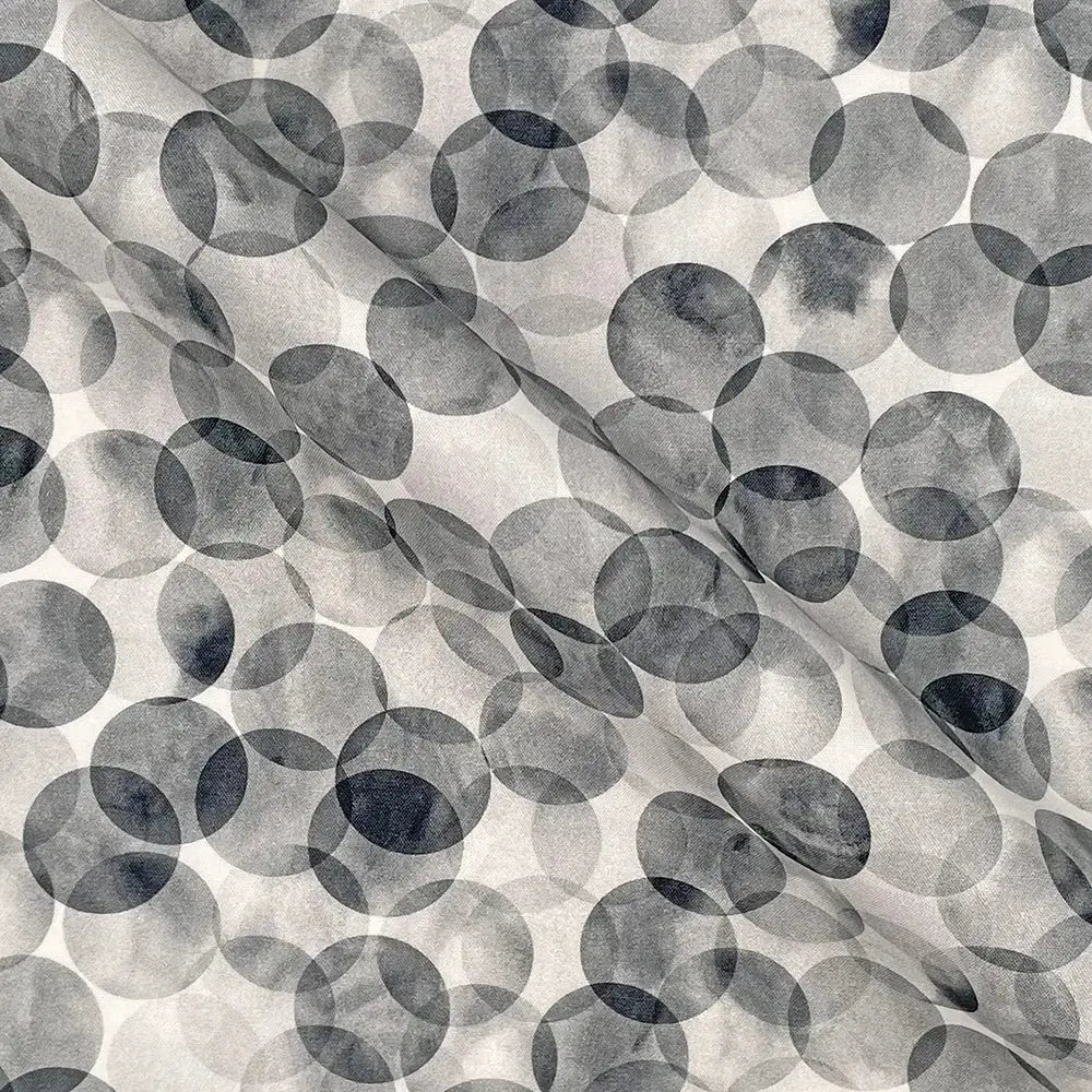Bokeh Dot Digital Printed 100% Cotton Poplin Fabric | Lightweight OEKO-TEX® Standard 100 125gsm 45