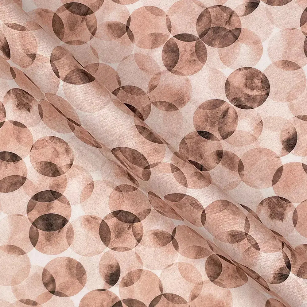 Bokeh Dot Digital Printed 100% Cotton Poplin Fabric | Lightweight OEKO-TEX® Standard 100 125gsm 45