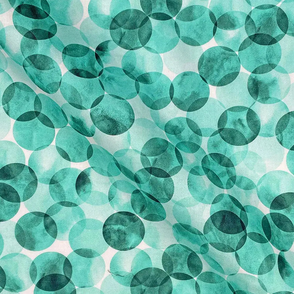 Bokeh Dot Digital Printed 100% Cotton Poplin Fabric | Lightweight OEKO-TEX® Standard 100 125gsm 45" (115cm) Wide – Sold by the Meter