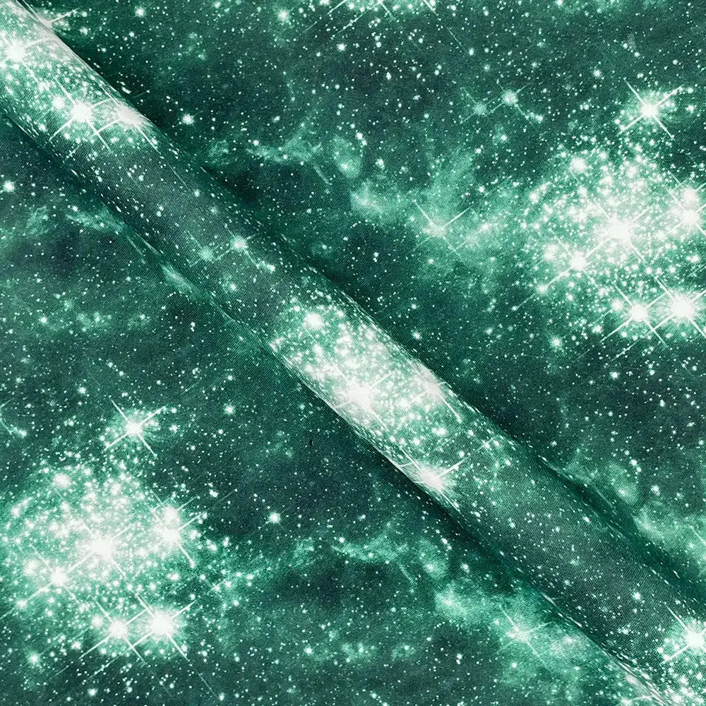 Galaxy Digital Printed 100% Cotton Poplin Fabric | Lightweight OEKO-TEX® Standard 100 125gsm 45