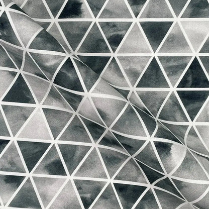 Geometric Digital Printed 100% Cotton Poplin Fabric | Lightweight OEKO-TEX® Standard 100 125gsm 45" (115cm) Wide – Sold by the Meter