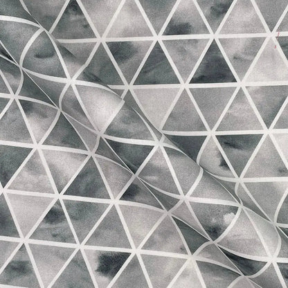 Geometric Digital Printed 100% Cotton Poplin Fabric | Lightweight OEKO-TEX® Standard 100 125gsm 45" (115cm) Wide – Sold by the Meter