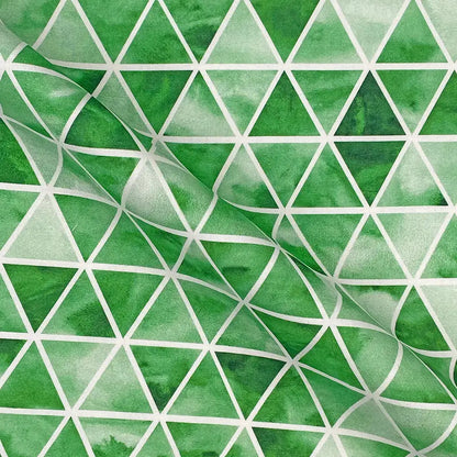 Geometric Digital Printed 100% Cotton Poplin Fabric | Lightweight OEKO-TEX® Standard 100 125gsm 45" (115cm) Wide – Sold by the Meter