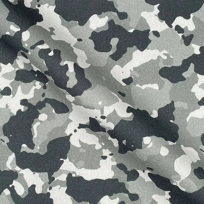 Camouflage Digital Printed 100% Cotton Poplin Fabric | Lightweight OEKO-TEX® Standard 100 125gsm 45" (115cm) Wide – Sold by the Meter