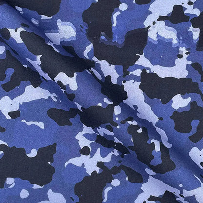 Camouflage Digital Printed 100% Cotton Poplin Fabric | Lightweight OEKO-TEX® Standard 100 125gsm 45" (115cm) Wide – Sold by the Meter