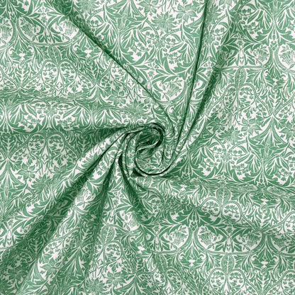 100% Cotton Percale Fabric | 44" (112cm) Wide Lightweight 200 Thread Count Dressmaking & Craft Material – William Morris Designs – Sold by the Meter