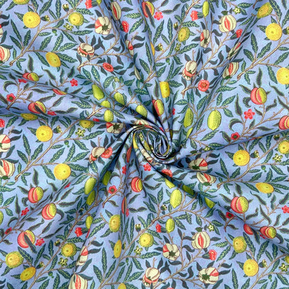 100% Cotton Percale Fabric | 44" (112cm) Wide Lightweight 200 Thread Count Dressmaking & Craft Material – William Morris Designs – Sold by the Meter