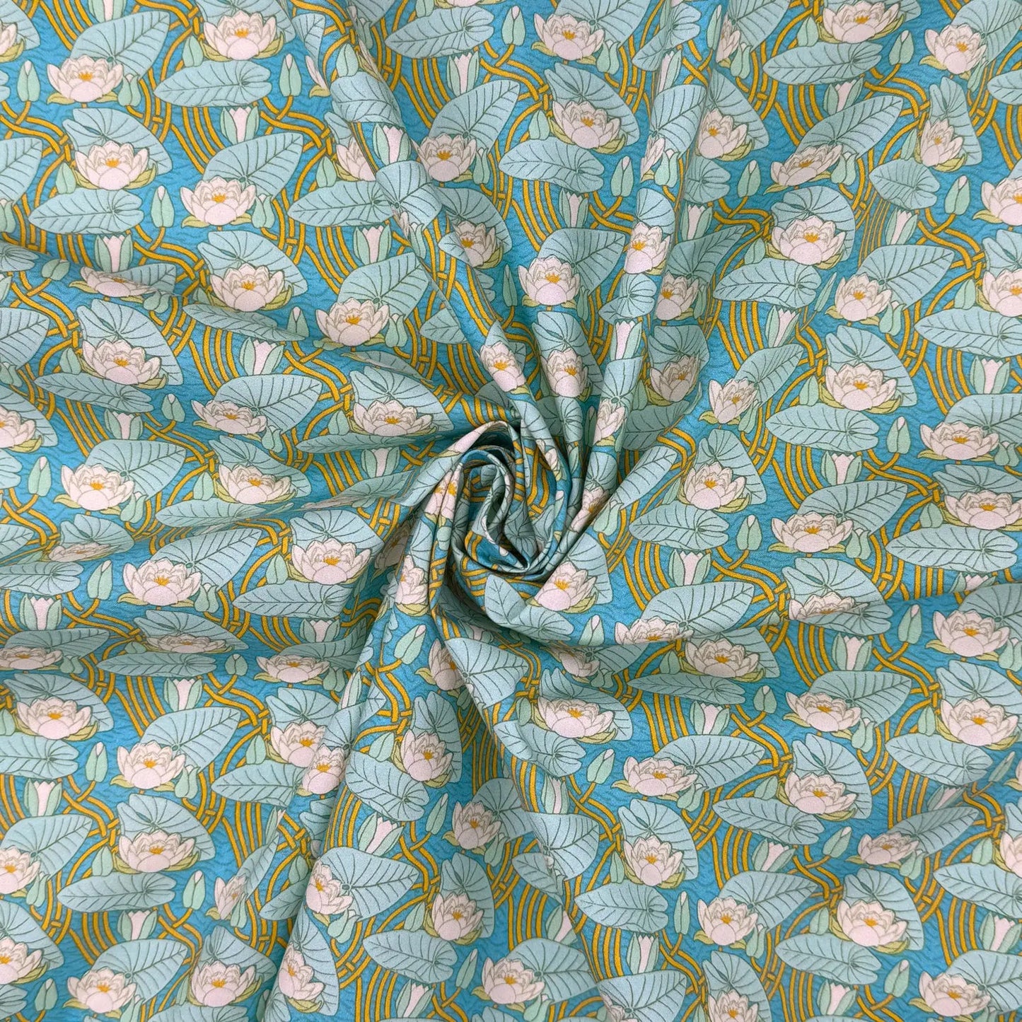 100% Cotton Percale Fabric | 44" (112cm) Wide Lightweight 200 Thread Count Dressmaking & Craft Material – Maurice Pillard Verneuil Designs – Sold by the Meter