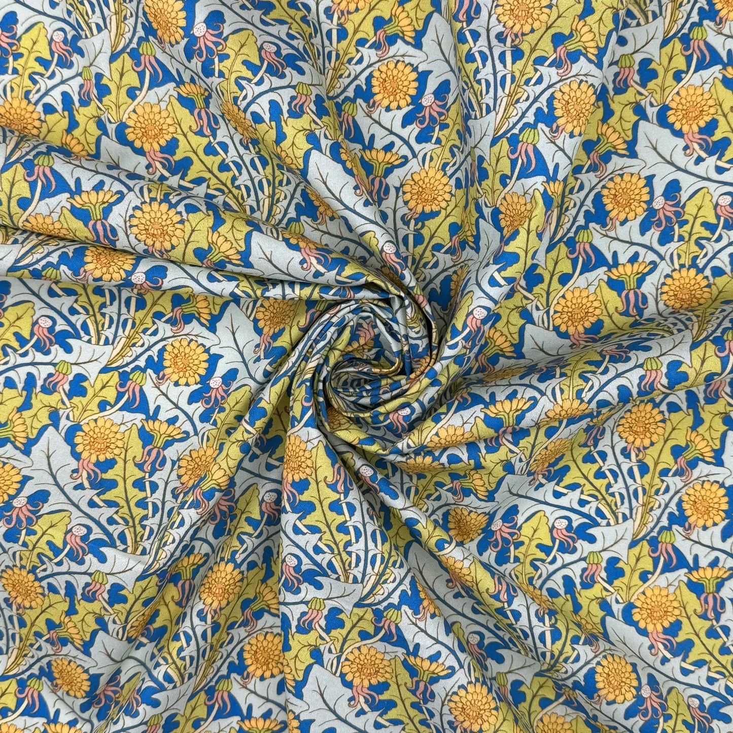 100% Cotton Percale Fabric | 44" (112cm) Wide Lightweight 200 Thread Count Dressmaking & Craft Material – Maurice Pillard Verneuil Designs – Sold by the Meter