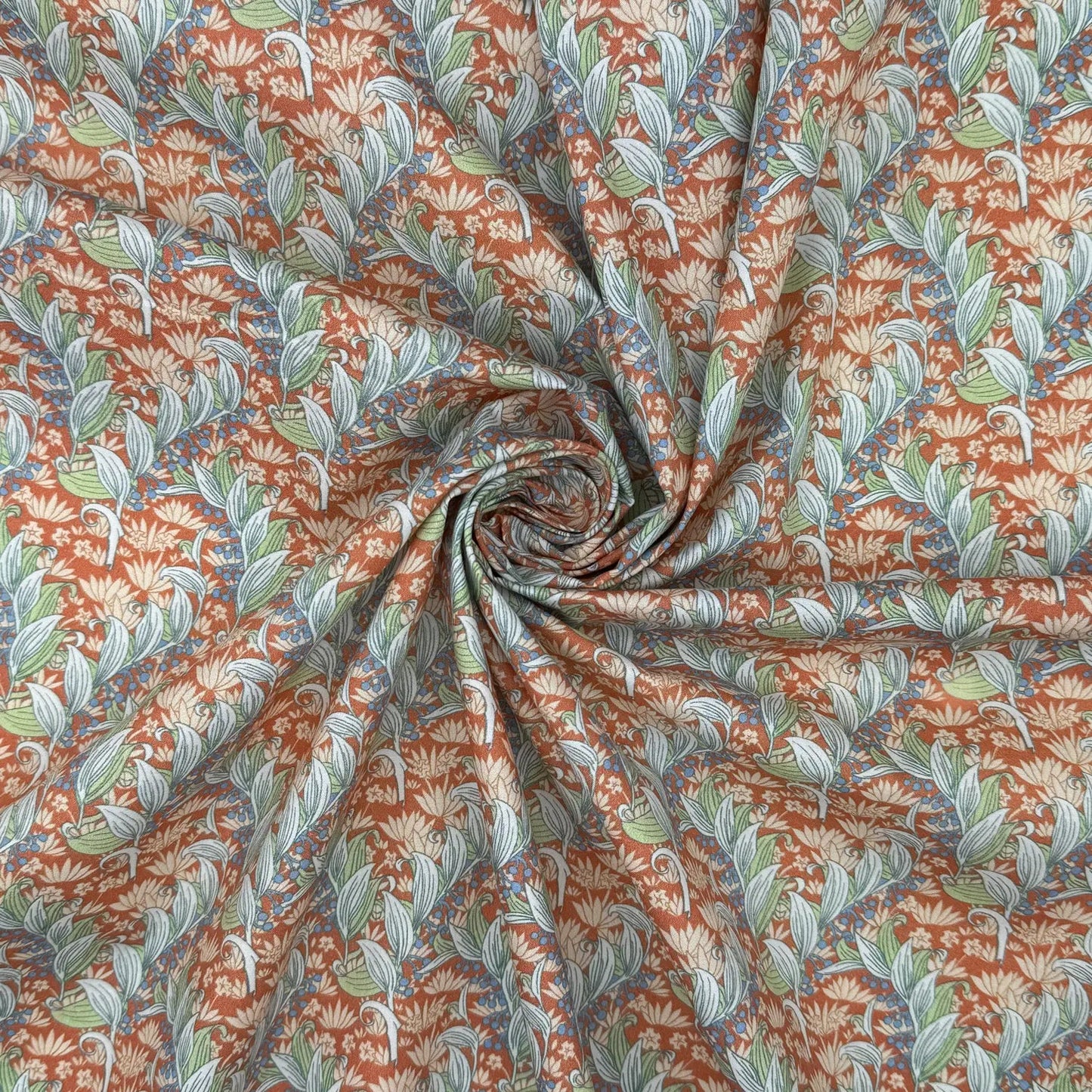 100% Cotton Percale Fabric | 44" (112cm) Wide Lightweight 200 Thread Count Dressmaking & Craft Material – Maurice Pillard Verneuil Designs – Sold by the Meter