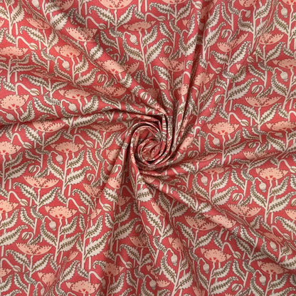 100% Cotton Percale Fabric | 44" (112cm) Wide Lightweight 200 Thread Count Dressmaking & Craft Material – Maurice Pillard Verneuil Designs – Sold by the Meter
