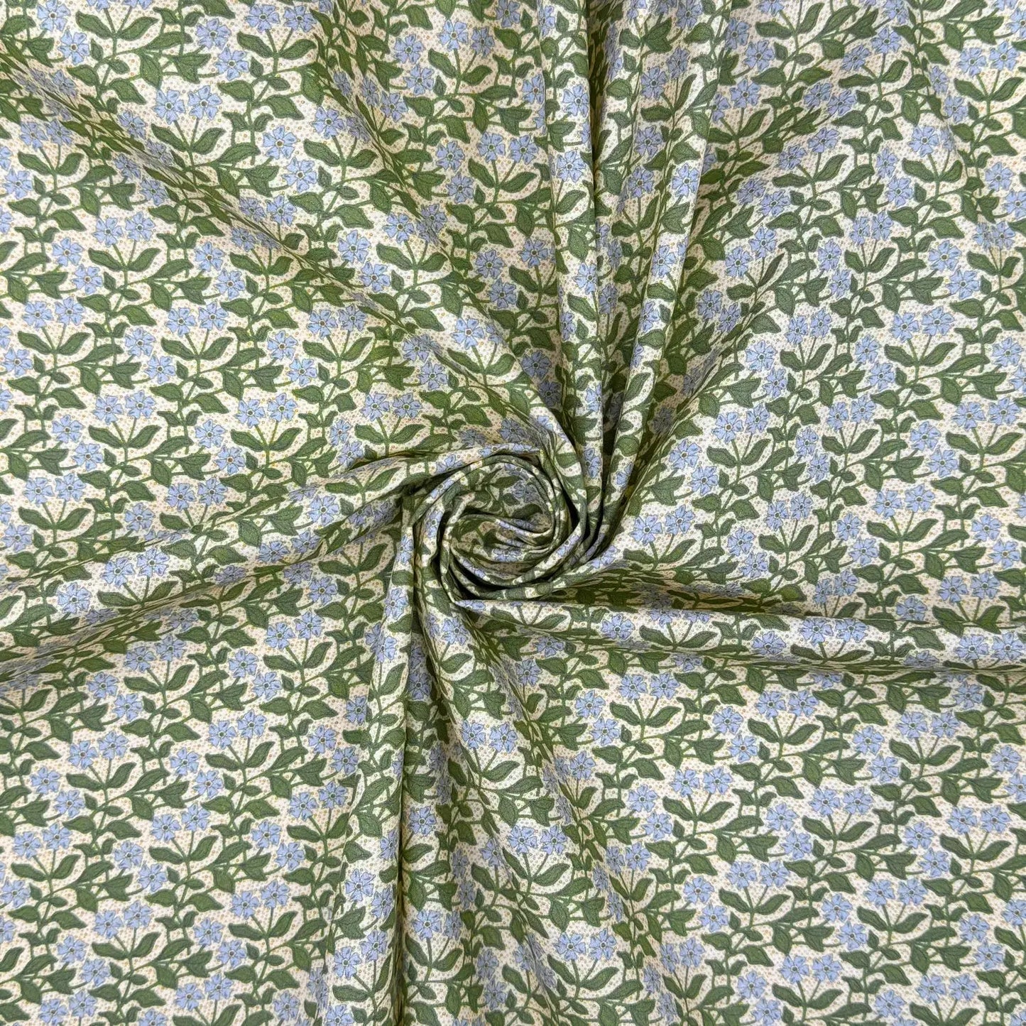 100% Cotton Percale Fabric | 44" (112cm) Wide Lightweight 200 Thread Count Dressmaking & Craft Material – Maurice Pillard Verneuil Designs – Sold by the Meter