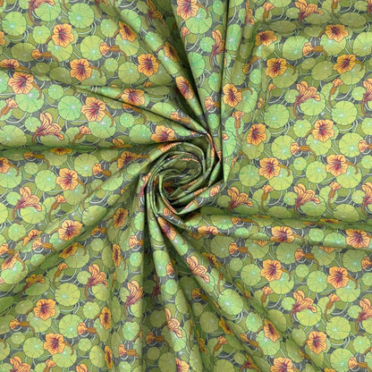 100% Cotton Percale Fabric | 44" (112cm) Wide Lightweight 200 Thread Count Dressmaking & Craft Material – Maurice Pillard Verneuil Designs – Sold by the Meter