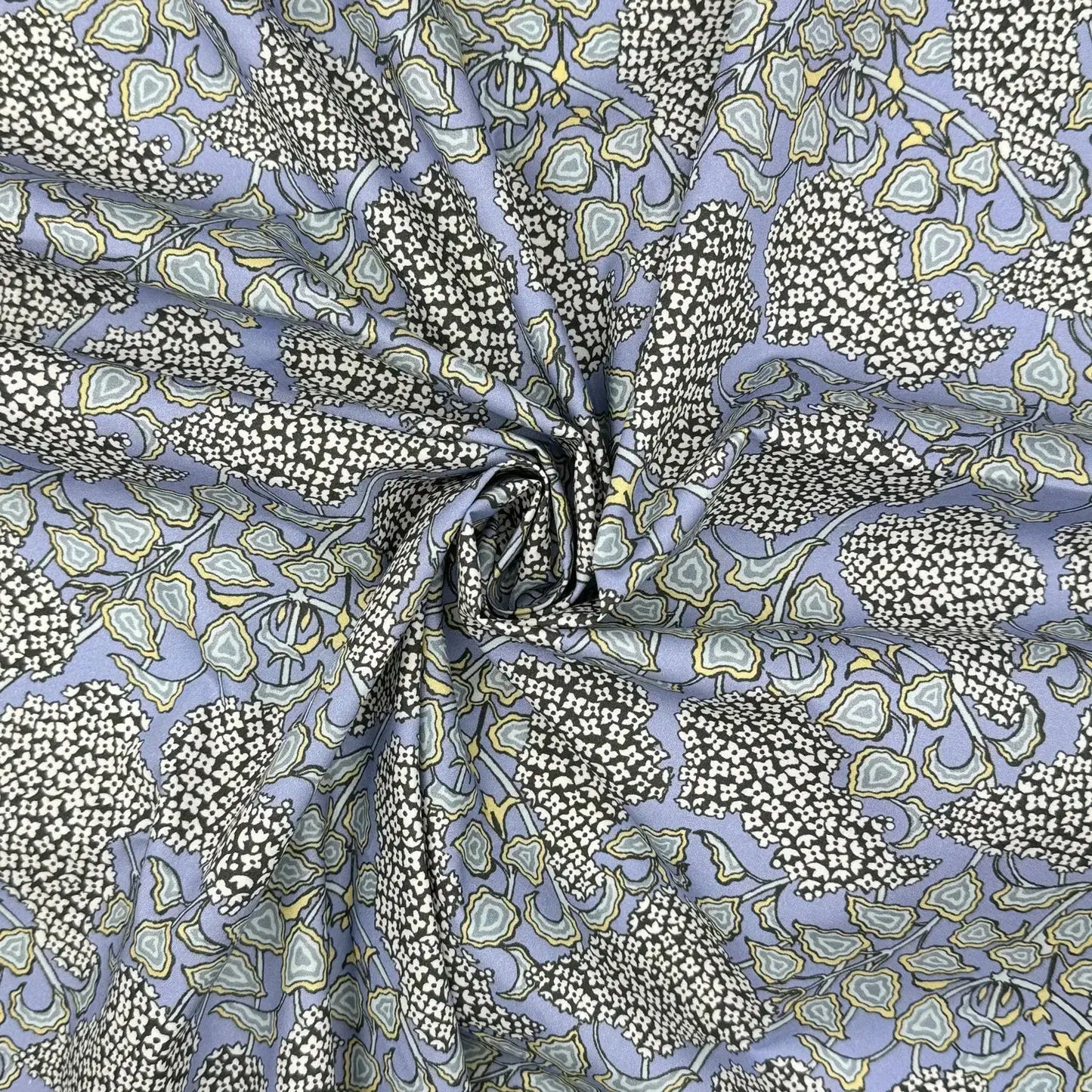 100% Cotton Percale Fabric | 44" (112cm) Wide Lightweight 200 Thread Count Dressmaking & Craft Material – Maurice Pillard Verneuil Designs – Sold by the Meter