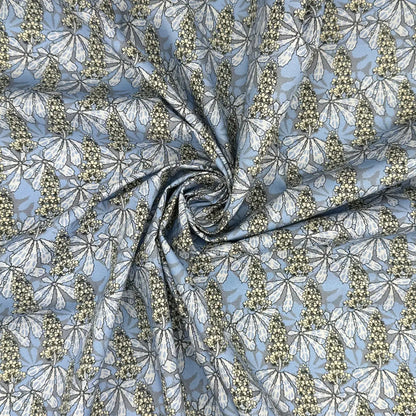 100% Cotton Percale Fabric | 44" (112cm) Wide Lightweight 200 Thread Count Dressmaking & Craft Material – Maurice Pillard Verneuil Designs – Sold by the Meter