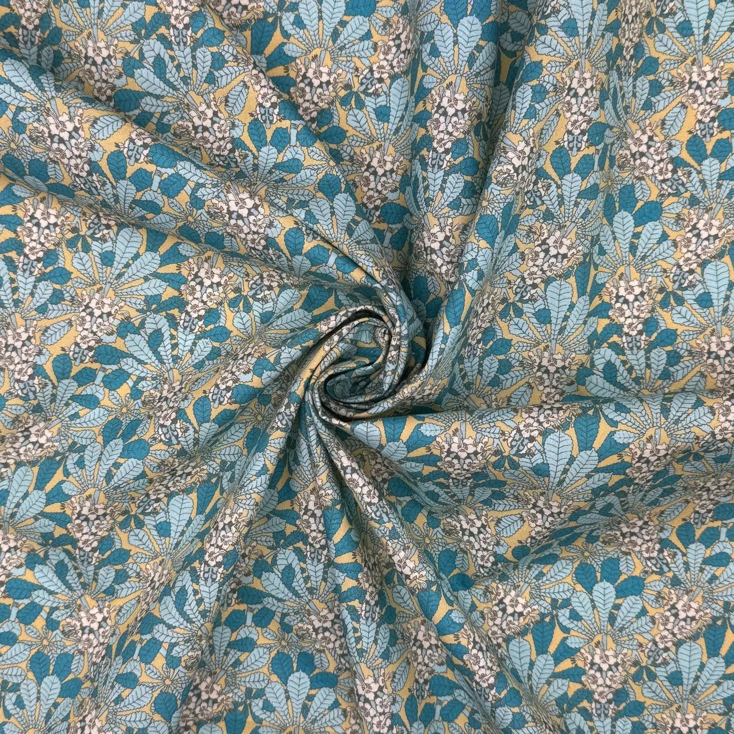 100% Cotton Percale Fabric | 44" (112cm) Wide Lightweight 200 Thread Count Dressmaking & Craft Material – Maurice Pillard Verneuil Designs – Sold by the Meter