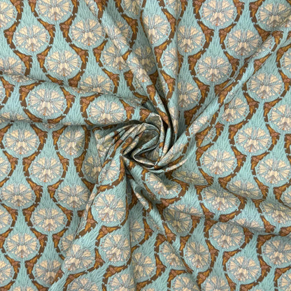 100% Cotton Percale Fabric | 44" (112cm) Wide Lightweight 200 Thread Count Dressmaking & Craft Material – Maurice Pillard Verneuil Designs – Sold by the Meter