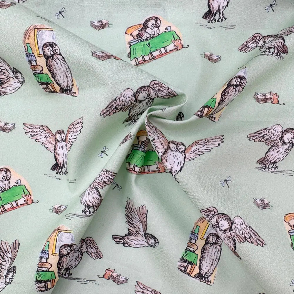 Winnie the Pooh Cotton Percale Fabric | Lightweight 200 Thread Count 100% Cotton 44