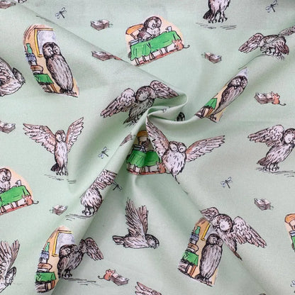 Winnie the Pooh Cotton Percale Fabric | Lightweight 200 Thread Count 100% Cotton 44" (112cm) Wide Dressmaking & Craft Fabric – Sold by the Meter