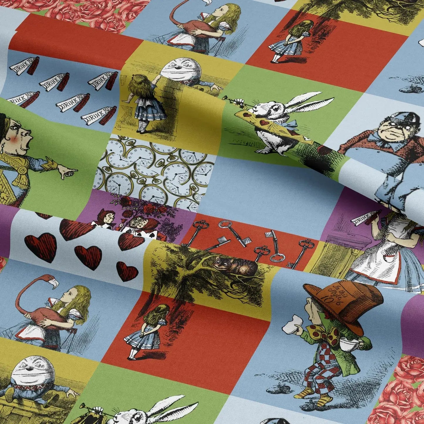 100% Cotton Percale Fabric | 44" (112cm) Wide Lightweight 200 Thread Count Dressmaking & Craft Material – Mix Designs – Sold by the Meter