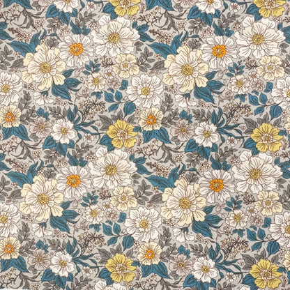 100% Cotton Percale Fabric | 44" (112cm) Wide Lightweight 200 Thread Count Dressmaking & Craft Material – Mix Designs – Sold by the Meter