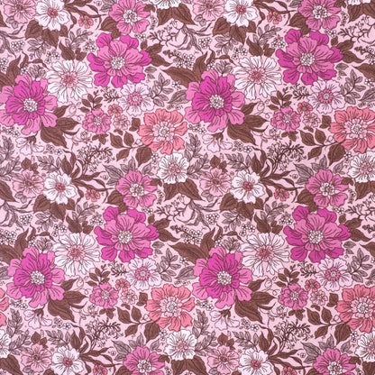 100% Cotton Percale Fabric | 44" (112cm) Wide Lightweight 200 Thread Count Dressmaking & Craft Material – Mix Designs – Sold by the Meter