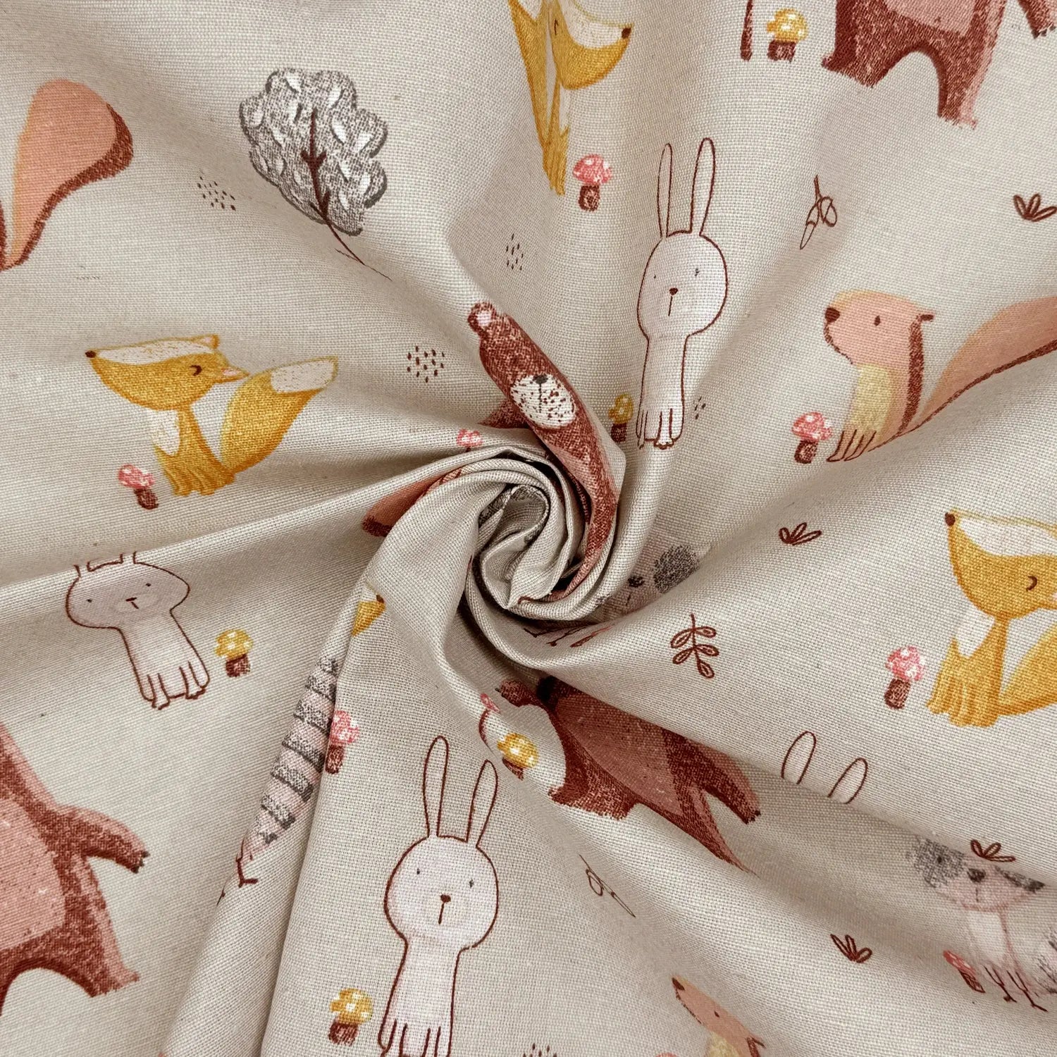 Cotton Rich Half Panama Canvas Fabric | Printed Craft Canvas 54