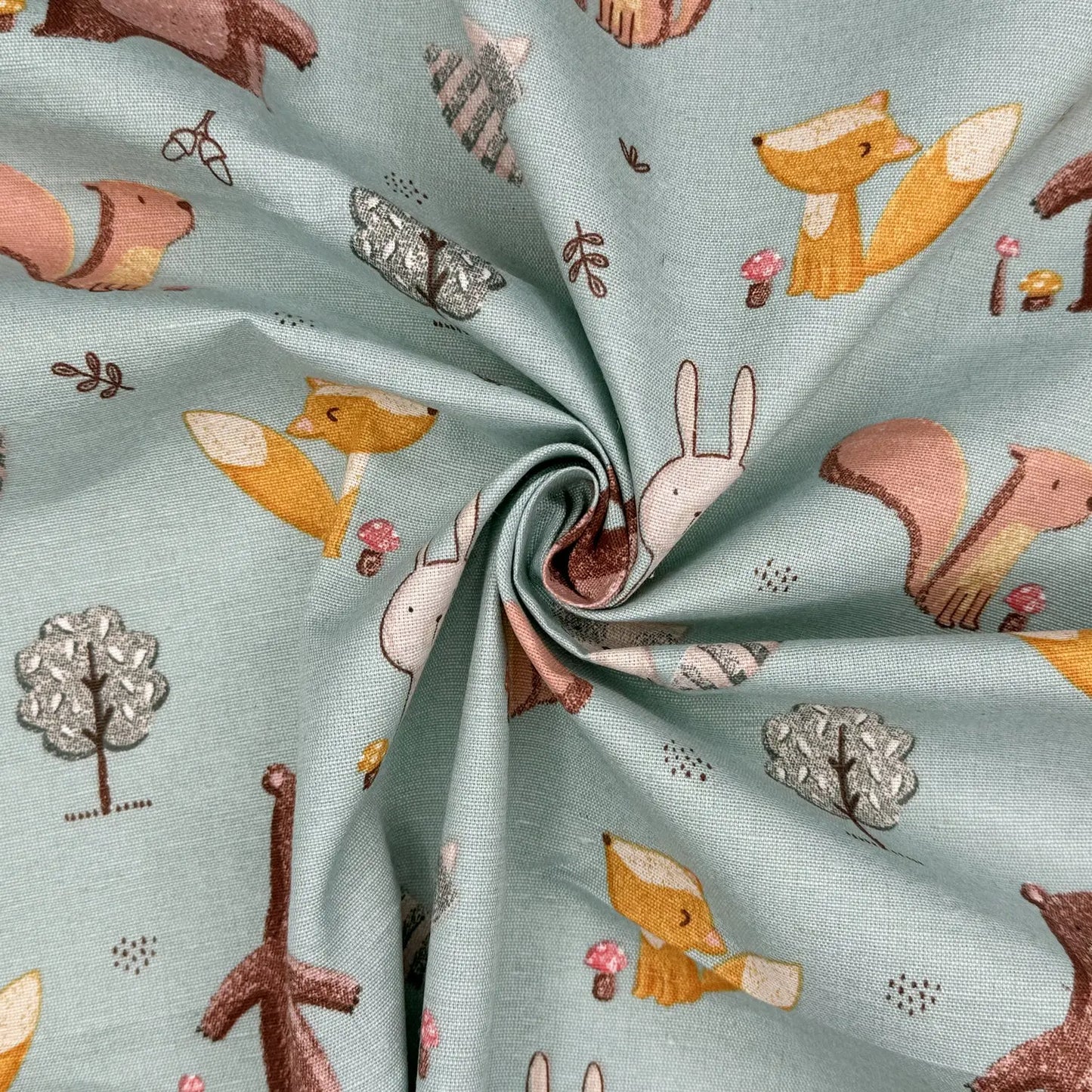 Cotton Rich Half Panama Canvas Fabric | Printed Craft Canvas 54" (140cm) Wide 150gsm OEKO-TEX® – Sold by the Meter