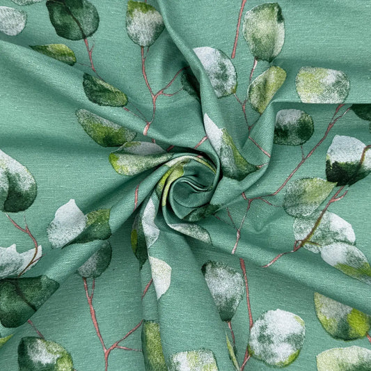 Eucalyptus Leaves Teal (CRC018)