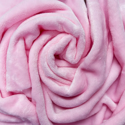 Plain Luxury Cuddle Fleece Fabric | Super Soft Plush Polyester 59" (150cm) Wide 280gsm – Sold by the Meter