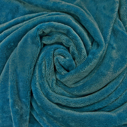 Plain Luxury Cuddle Fleece Fabric | Super Soft Plush Polyester 59" (150cm) Wide 280gsm – Sold by the Meter