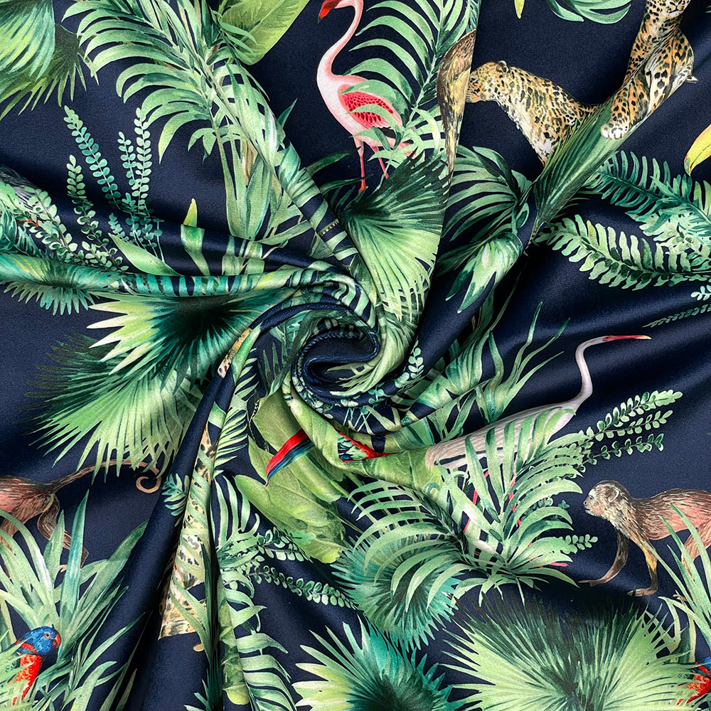 Luxury Printed Velvet Upholstery Fabric | Heavyweight Soft Durable Velvet 58" (148cm) Wide Home Furnishing Fabric – Sold by the Meter