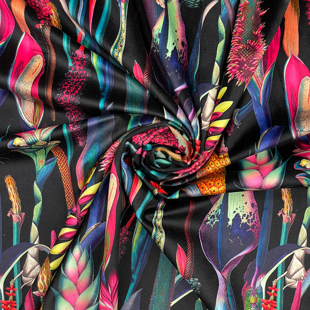 Luxury Printed Velvet Upholstery Fabric | Heavyweight Soft Durable Velvet 58" (148cm) Wide Home Furnishing Fabric – Sold by the Meter