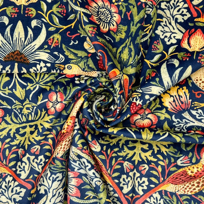 Luxury Printed Velvet Upholstery Fabric – Heavyweight Soft Durable Velvet 58" (148cm) Wide Furnishing Fabric – 15M Roll