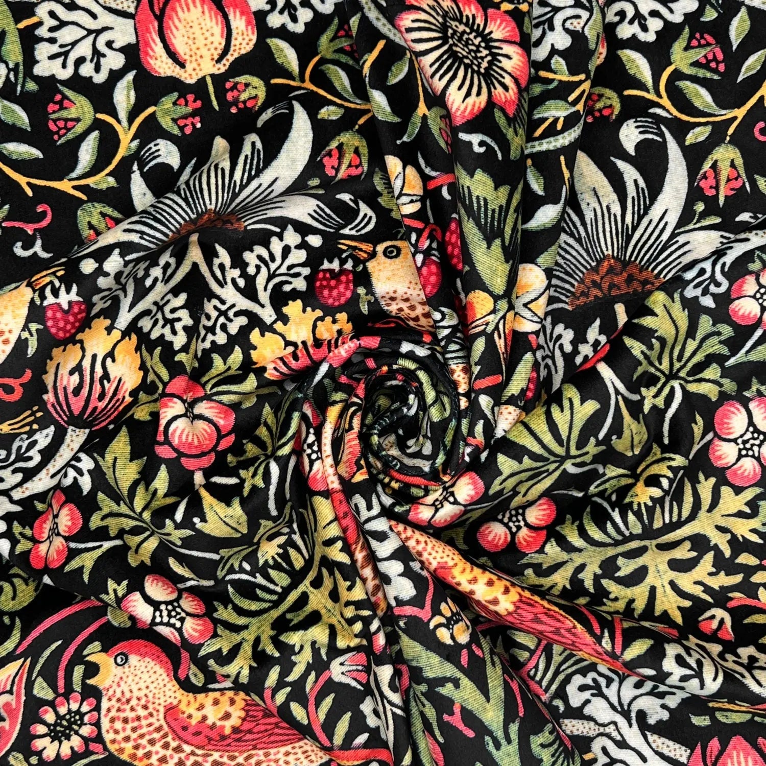 Luxury Printed Velvet Upholstery Fabric – Heavyweight Soft Durable Velvet 58" (148cm) Wide Furnishing Fabric – 15M Roll