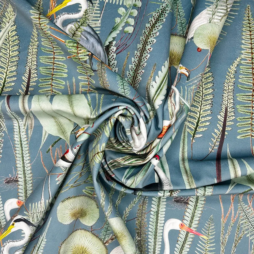 Luxury Printed Velvet Upholstery Fabric | Heavyweight Soft Durable Velvet 58" (148cm) Wide Home Furnishing Fabric – Sold by the Meter
