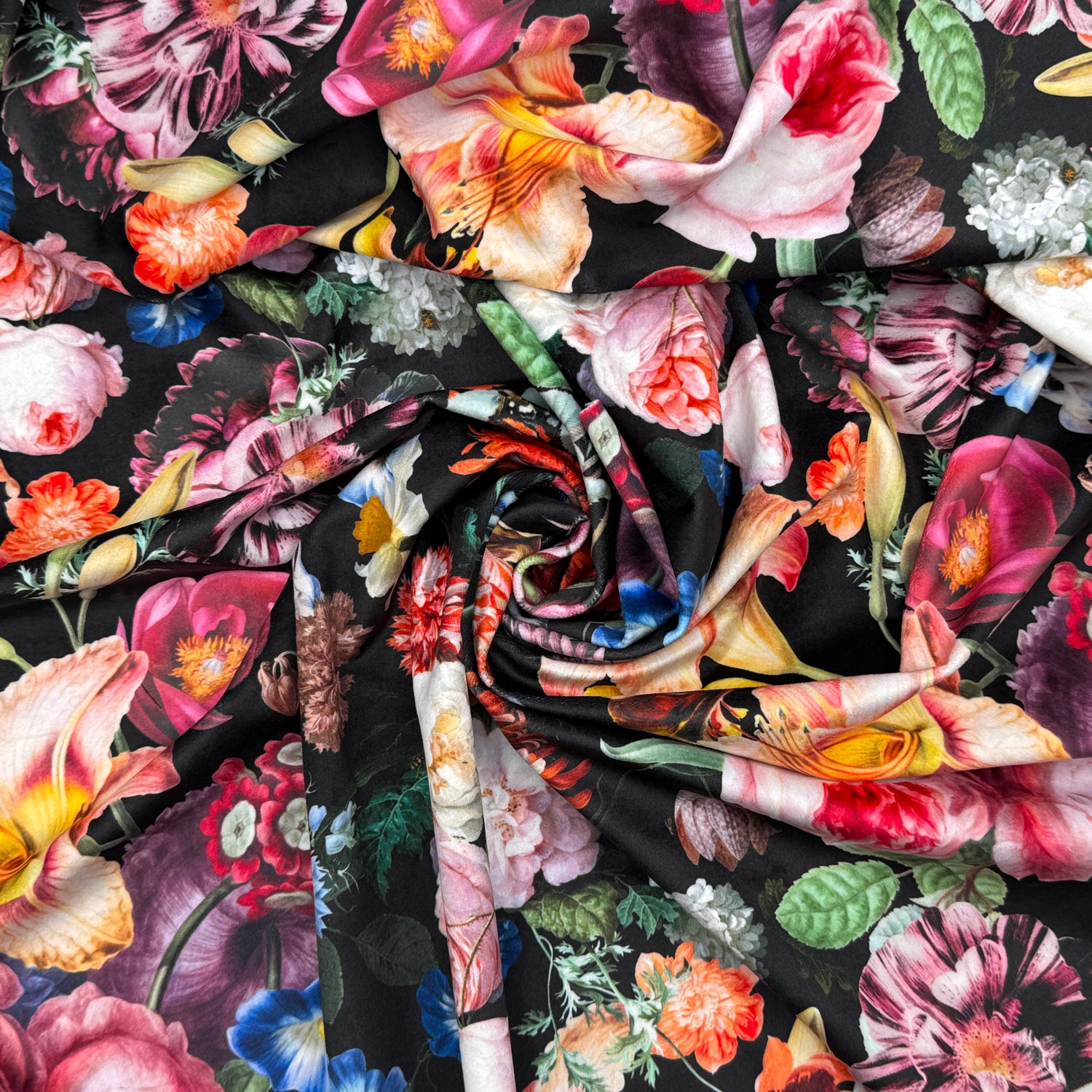 Luxury Printed Velvet Upholstery Fabric | Heavyweight Soft Durable Velvet 58