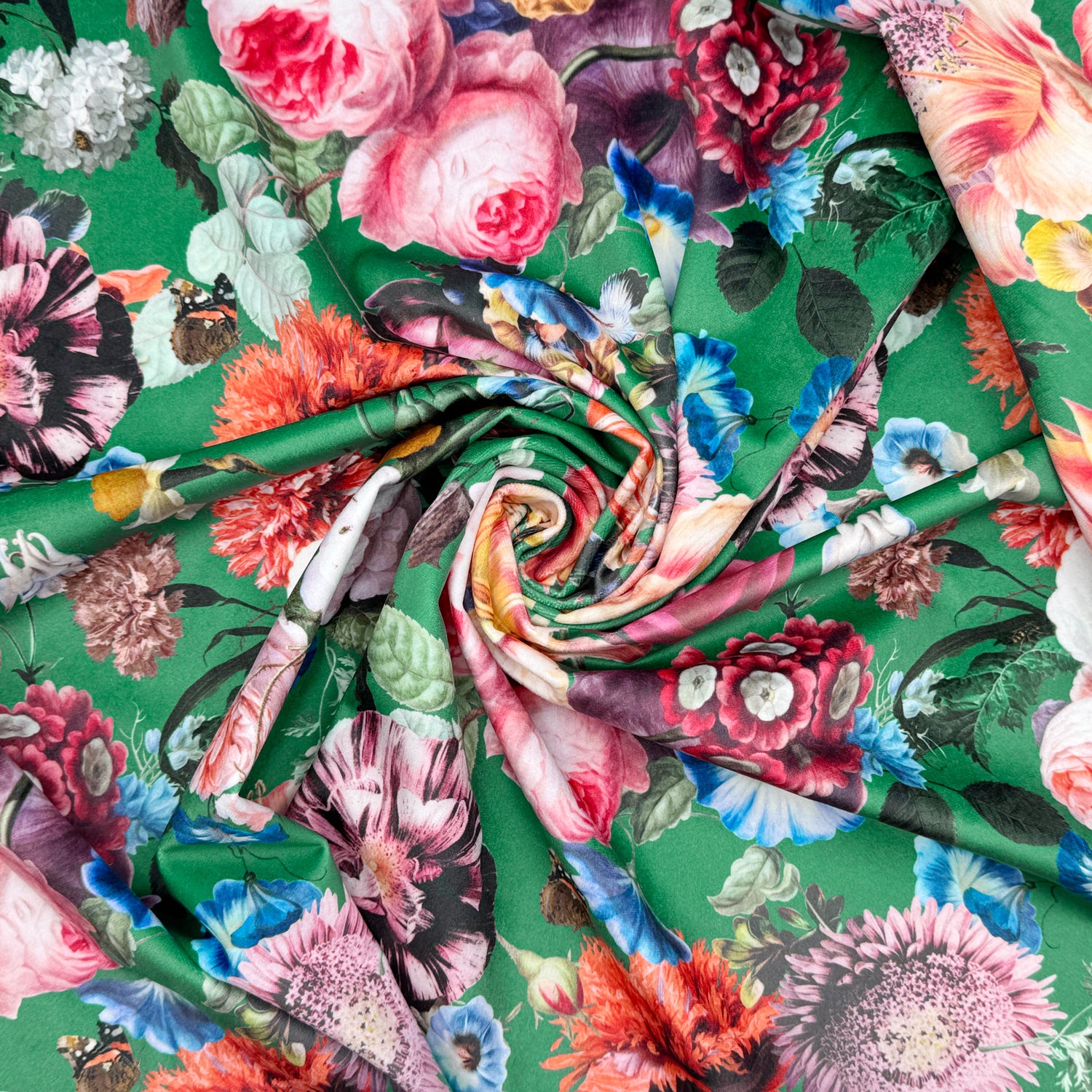 Luxury Printed Velvet Upholstery Fabric | Heavyweight Soft Durable Velvet 58