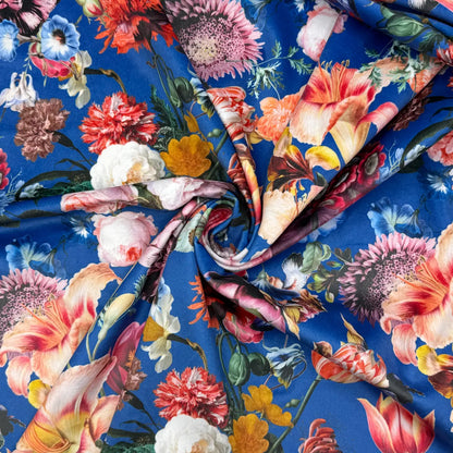 Luxury Printed Velvet Upholstery Fabric | Heavyweight Soft Durable Velvet 58" (148cm) Wide Home Furnishing Fabric – Sold by the Meter