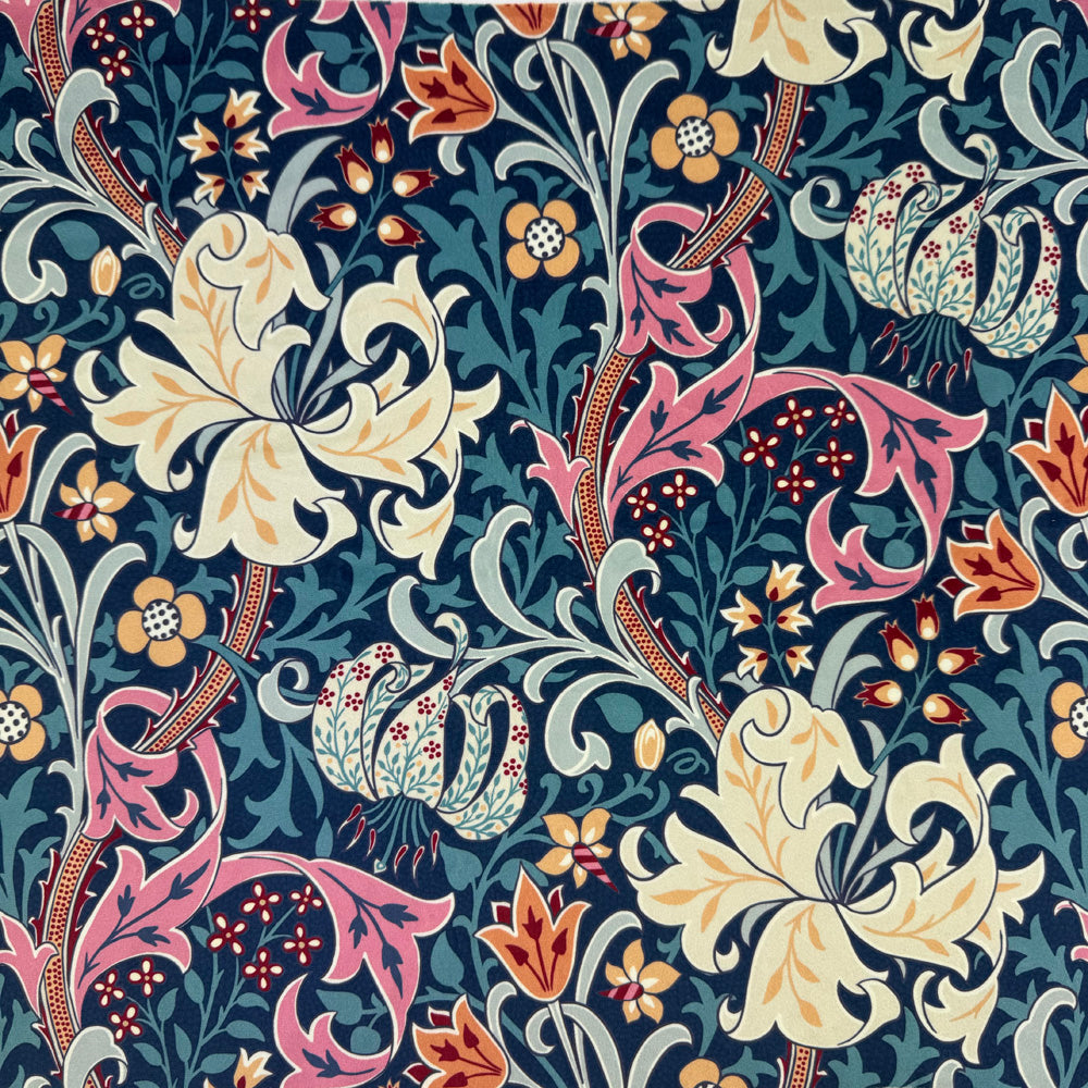 Luxury Printed Velvet Upholstery Fabric | Heavyweight Soft Durable Velvet 58